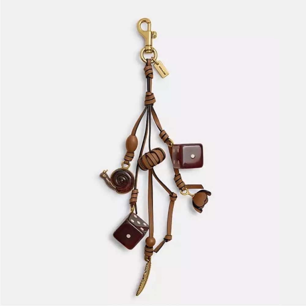Coach Cluster Dice Charm